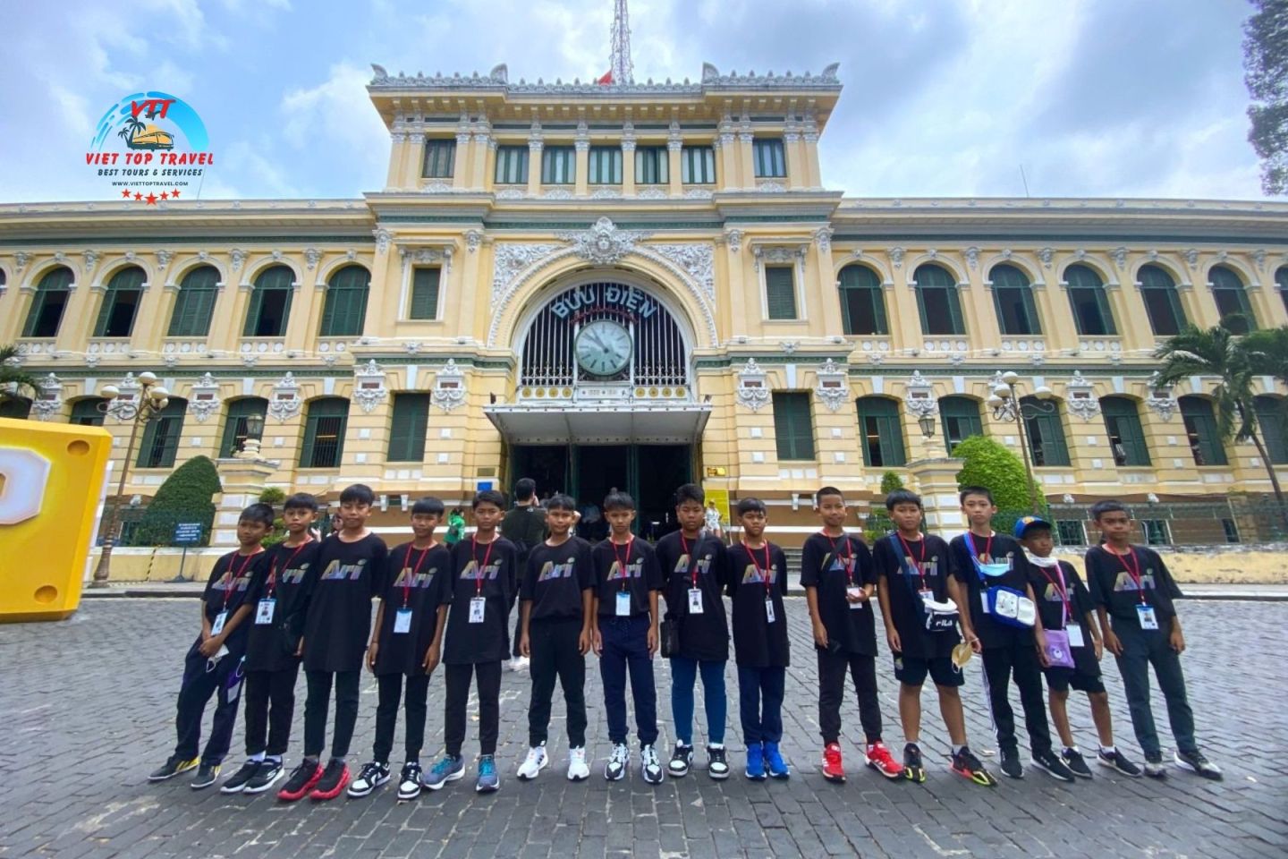 Viet Top Travel Hosts Successful Football Tour for Children from Thailand in Vietnam